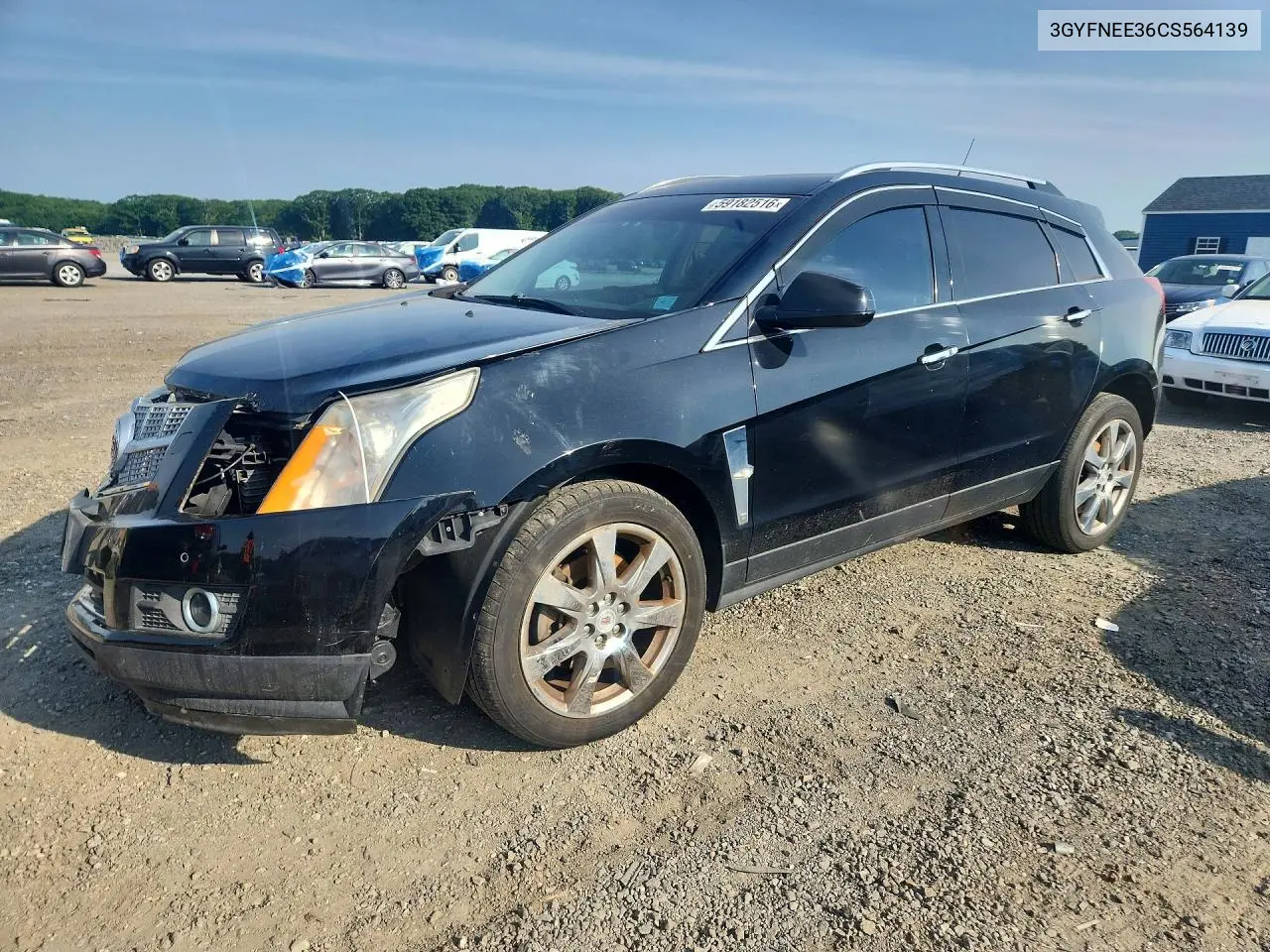 2012 Cadillac Srx Performance Collection VIN: 3GYFNEE36CS564139 Lot: 59182516