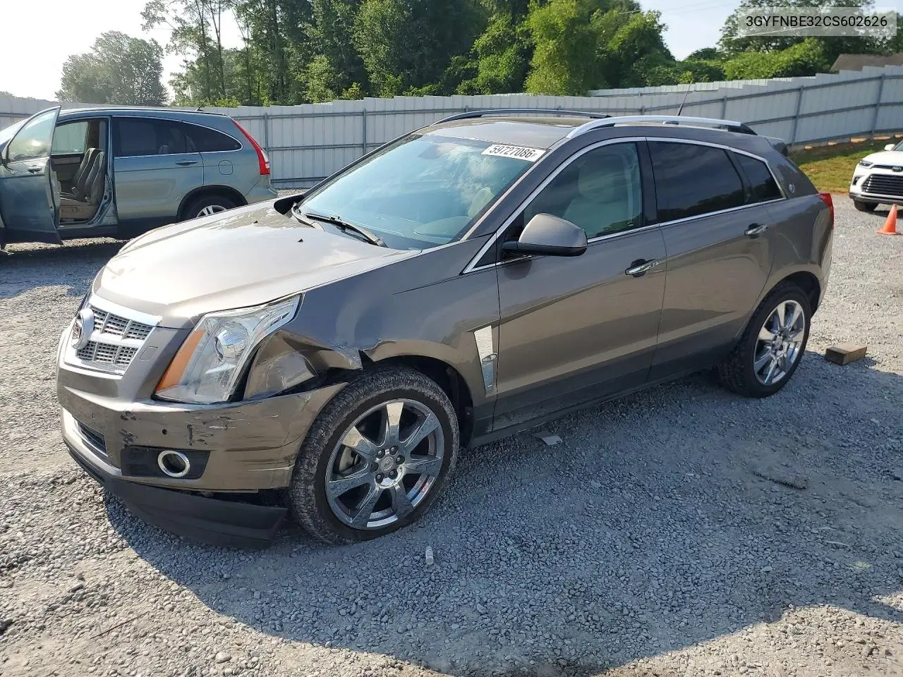 2012 Cadillac Srx Performance Collection VIN: 3GYFNBE32CS602626 Lot: 59727086