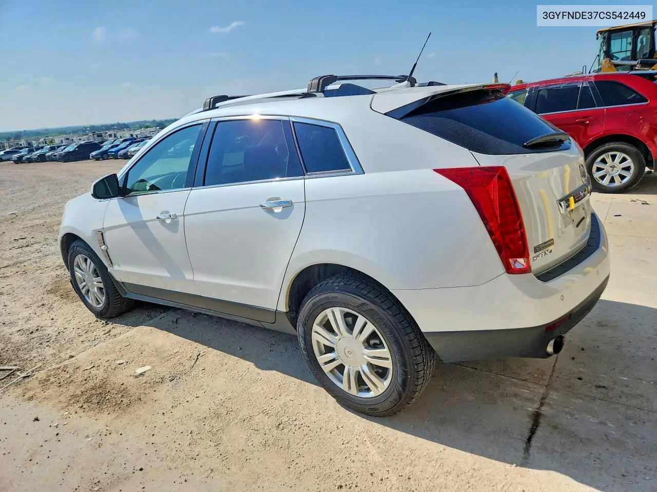 2012 Cadillac Srx Luxury Collection VIN: 3GYFNDE37CS542449 Lot: 59966296
