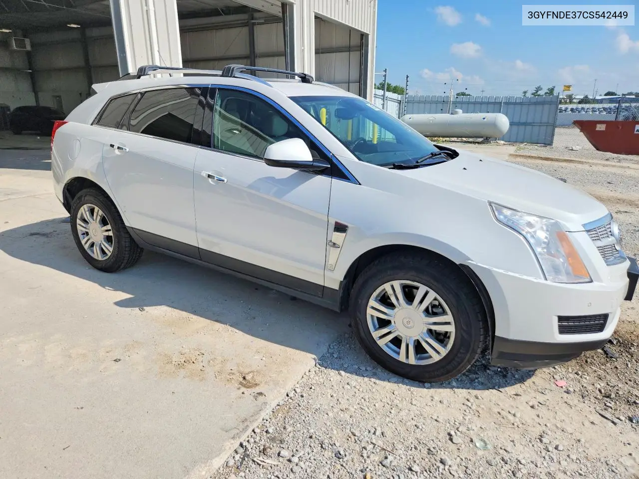 2012 Cadillac Srx Luxury Collection VIN: 3GYFNDE37CS542449 Lot: 59966296
