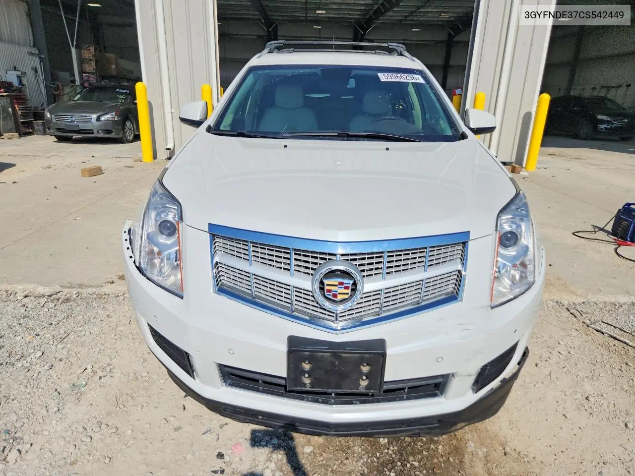 2012 Cadillac Srx Luxury Collection VIN: 3GYFNDE37CS542449 Lot: 59966296