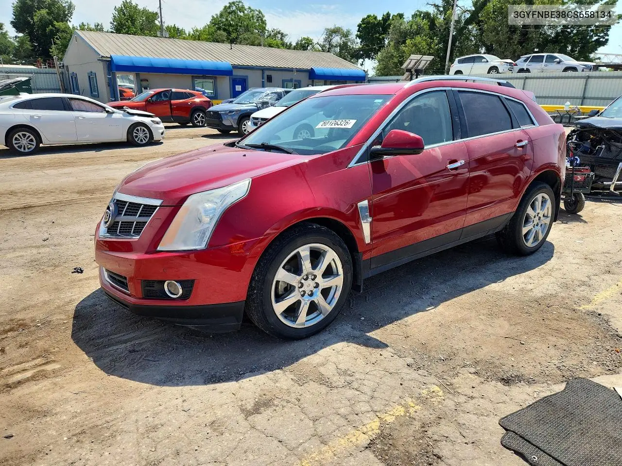 2012 Cadillac Srx Performance Collection VIN: 3GYFNBE38CS658134 Lot: 60126326