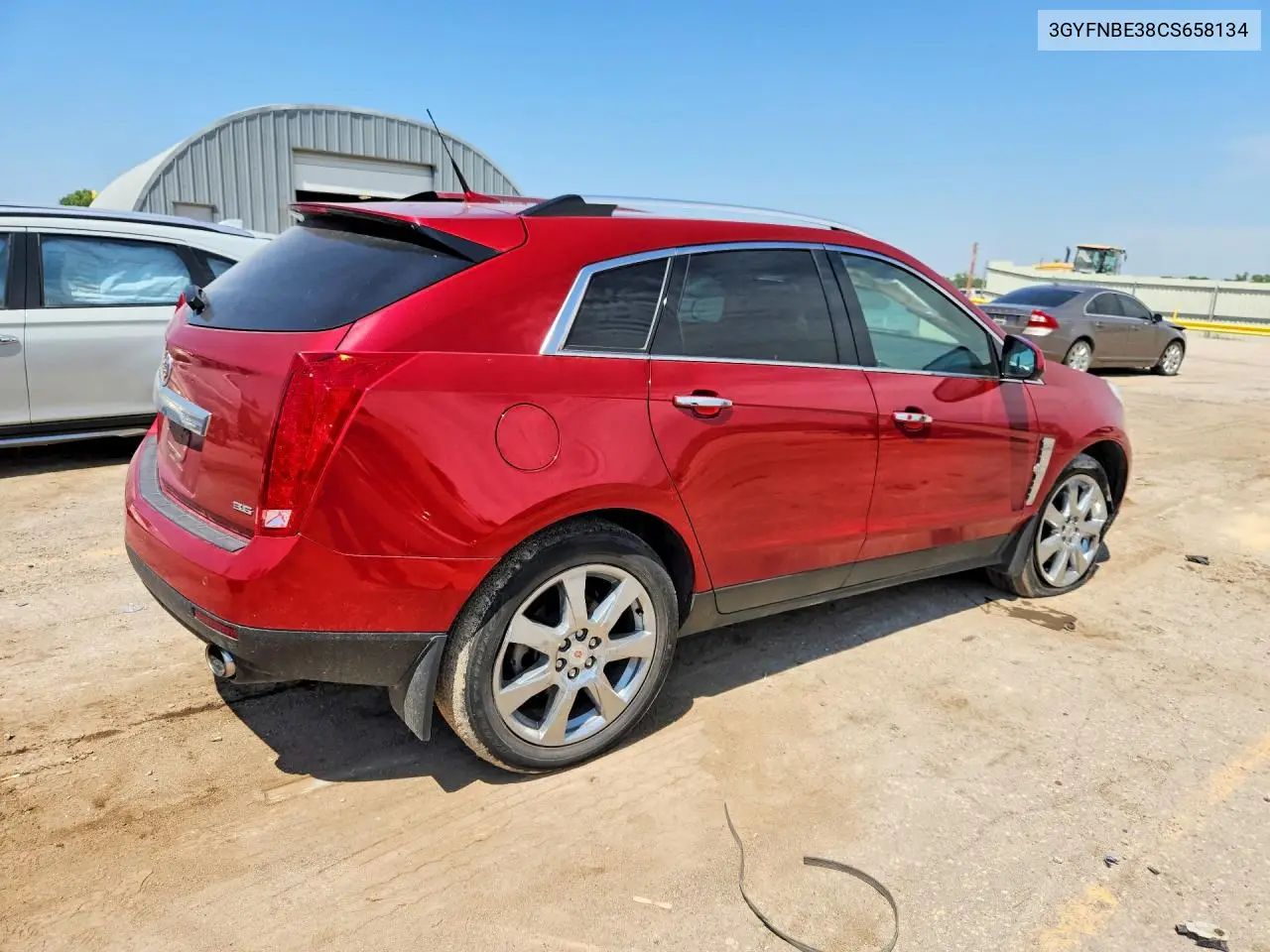 2012 Cadillac Srx Performance Collection VIN: 3GYFNBE38CS658134 Lot: 60126326