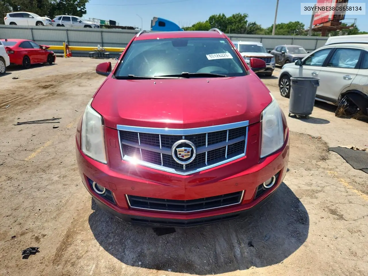 2012 Cadillac Srx Performance Collection VIN: 3GYFNBE38CS658134 Lot: 60126326