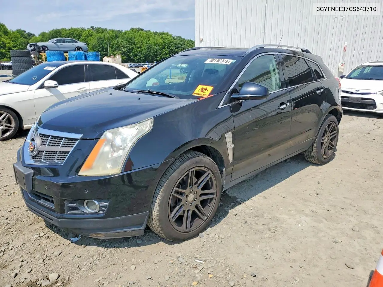 2012 Cadillac Srx Performance Collection VIN: 3GYFNEE37CS643710 Lot: 60150346
