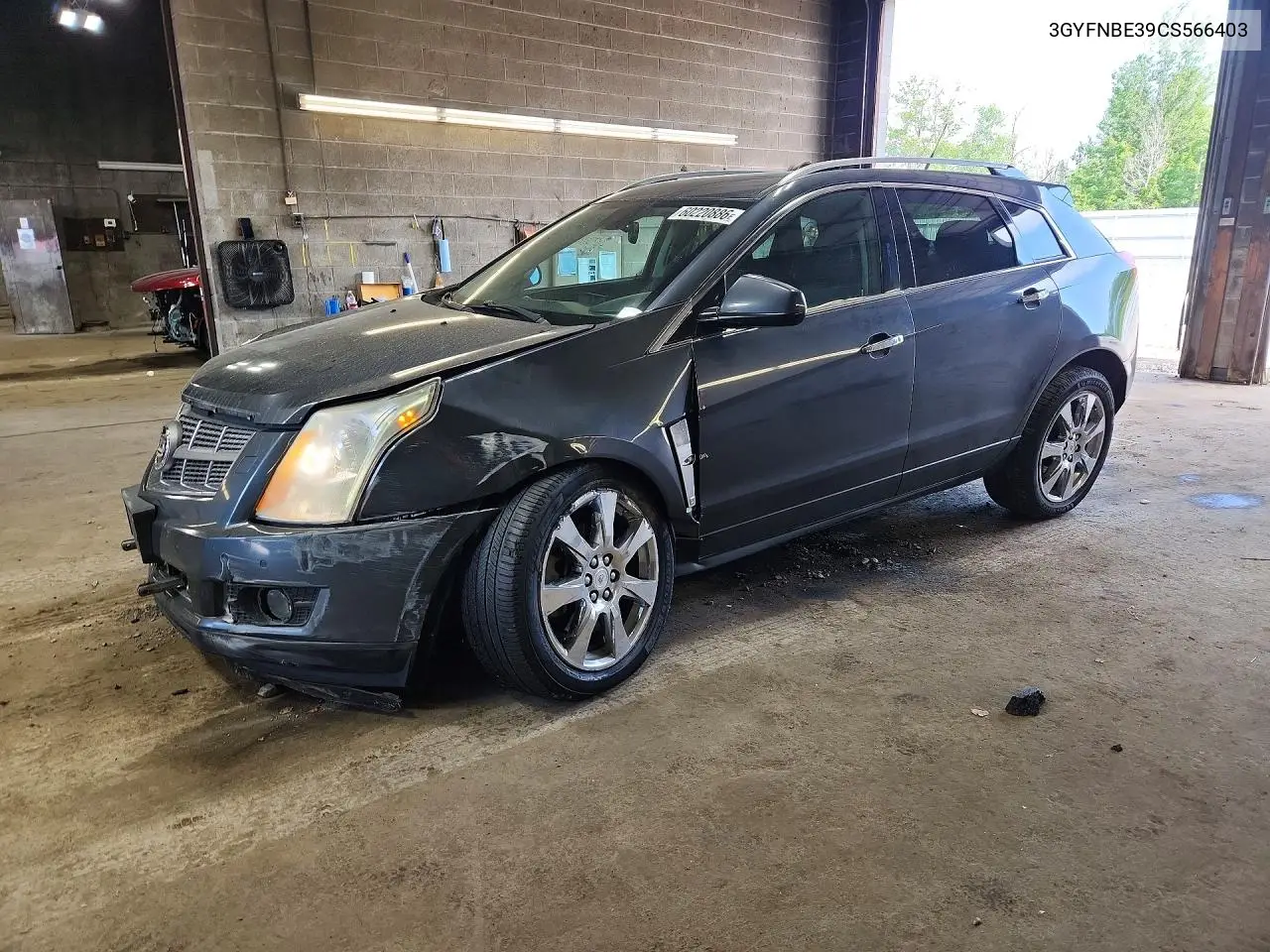2012 Cadillac Srx Performance Collection VIN: 3GYFNBE39CS566403 Lot: 60220886