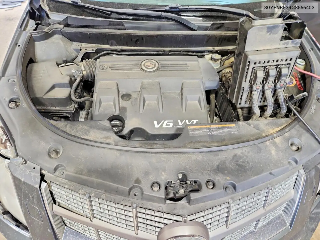 2012 Cadillac Srx Performance Collection VIN: 3GYFNBE39CS566403 Lot: 60220886