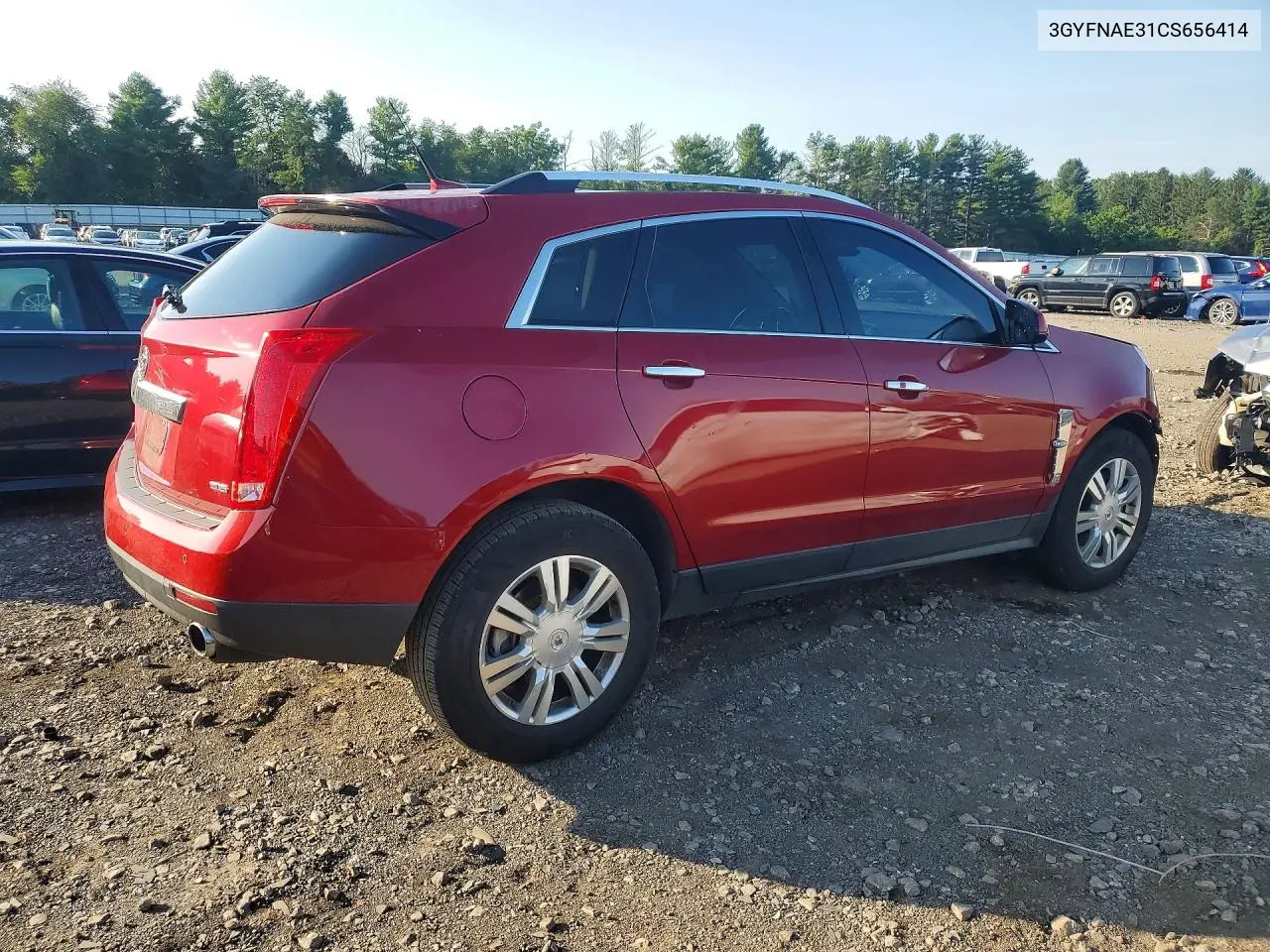 2012 Cadillac Srx Luxury Collection VIN: 3GYFNAE31CS656414 Lot: 60408976