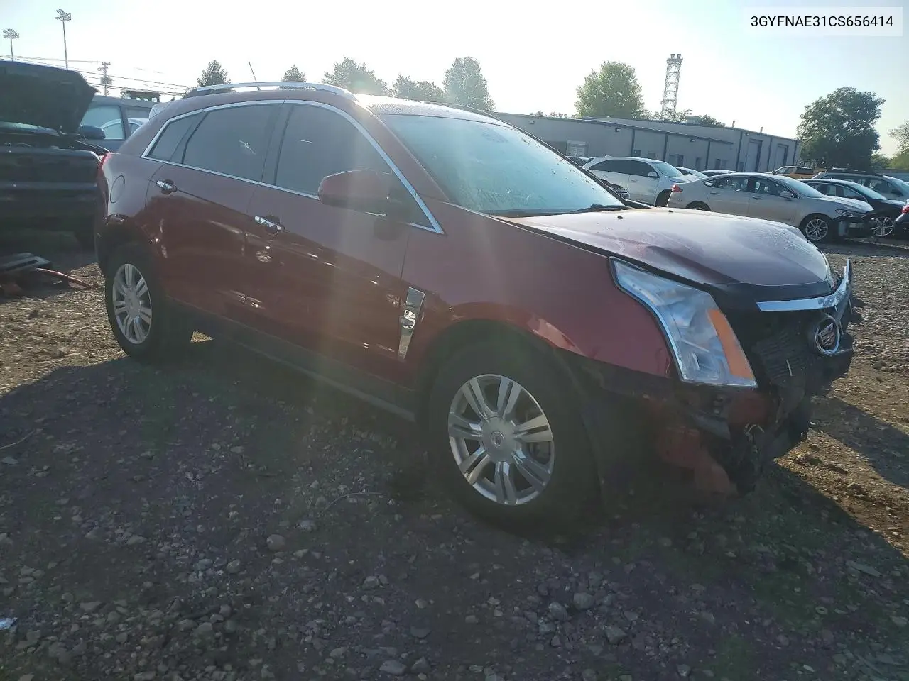 2012 Cadillac Srx Luxury Collection VIN: 3GYFNAE31CS656414 Lot: 60408976
