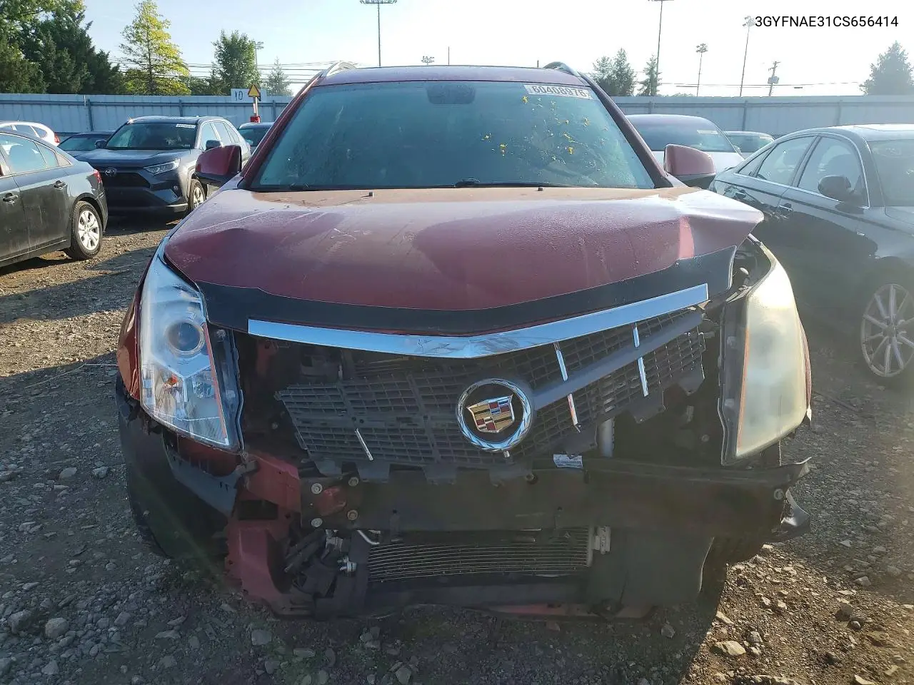 2012 Cadillac Srx Luxury Collection VIN: 3GYFNAE31CS656414 Lot: 60408976
