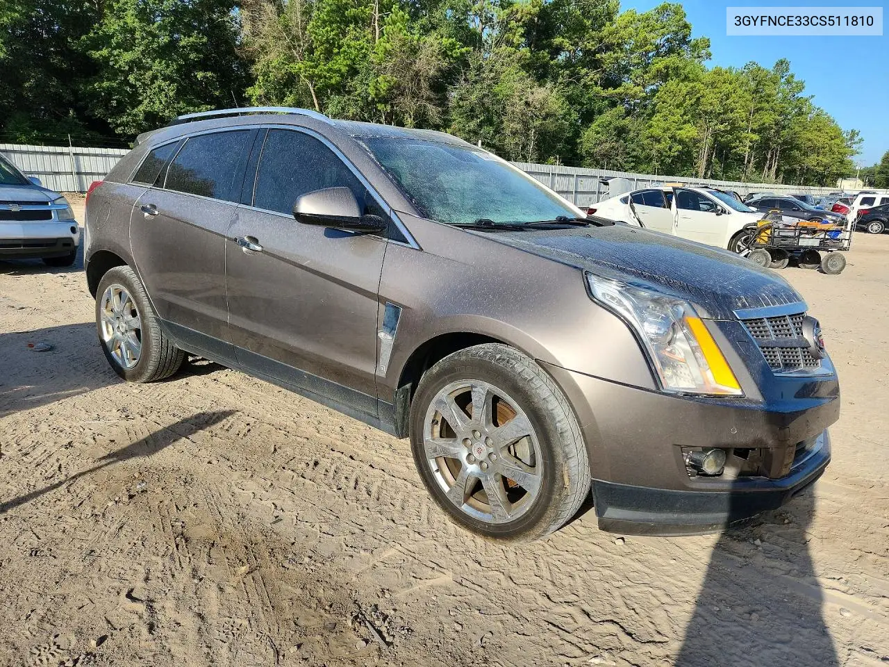 2012 Cadillac Srx Premium Collection VIN: 3GYFNCE33CS511810 Lot: 60438156
