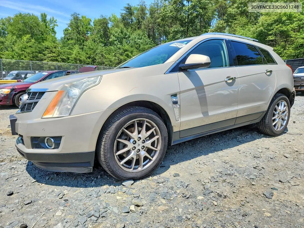 2012 Cadillac Srx Premium Collection VIN: 3GYFNCE33CS601748 Lot: 60452056