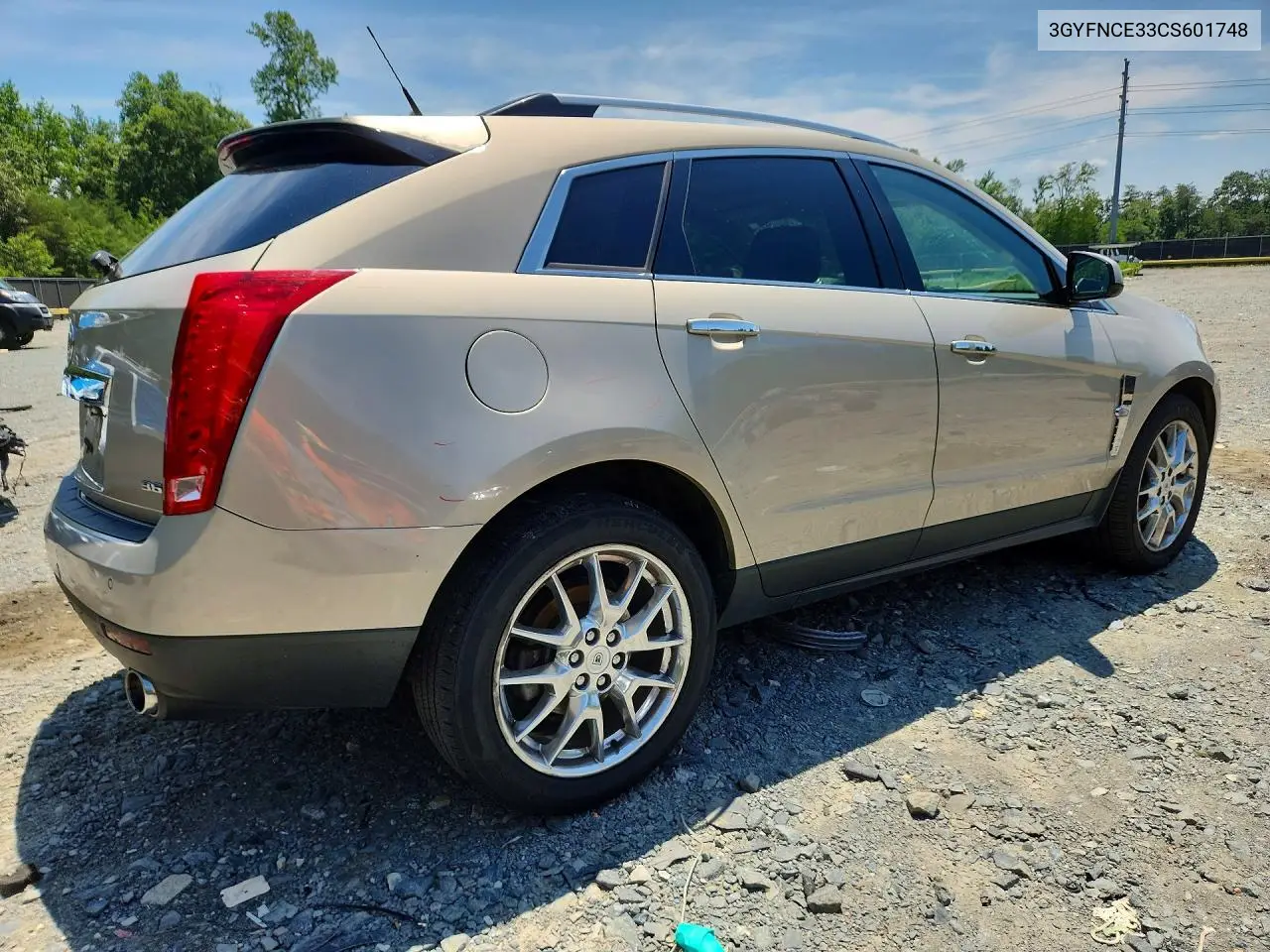 2012 Cadillac Srx Premium Collection VIN: 3GYFNCE33CS601748 Lot: 60452056