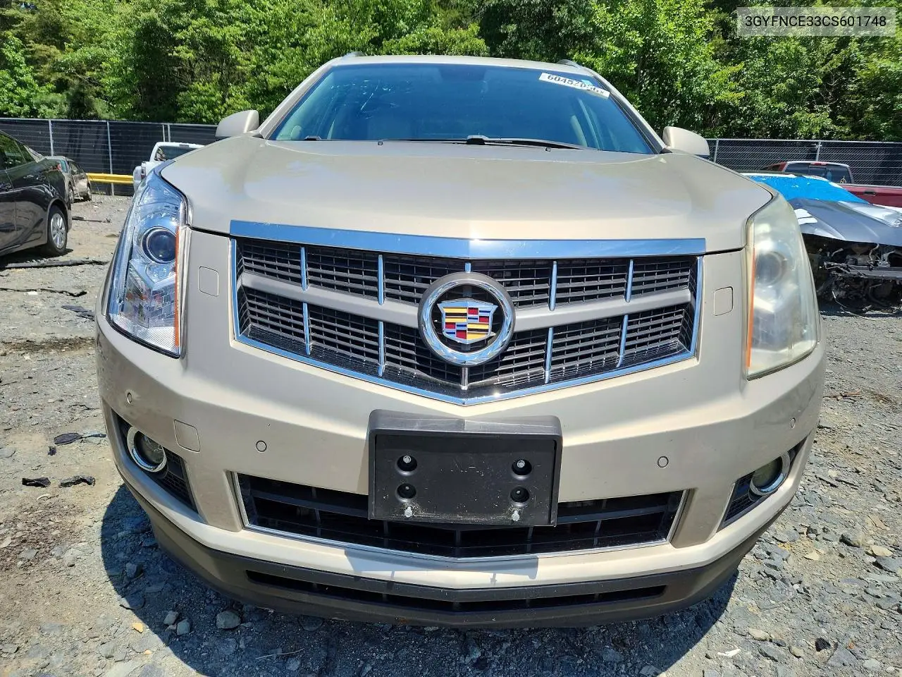 2012 Cadillac Srx Premium Collection VIN: 3GYFNCE33CS601748 Lot: 60452056
