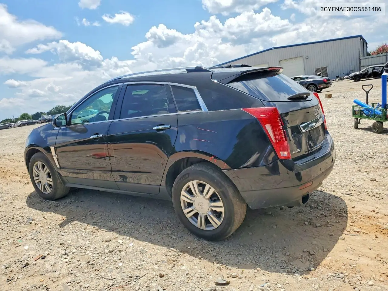 2012 Cadillac Srx Luxury Collection VIN: 3GYFNAE30CS561486 Lot: 60483106