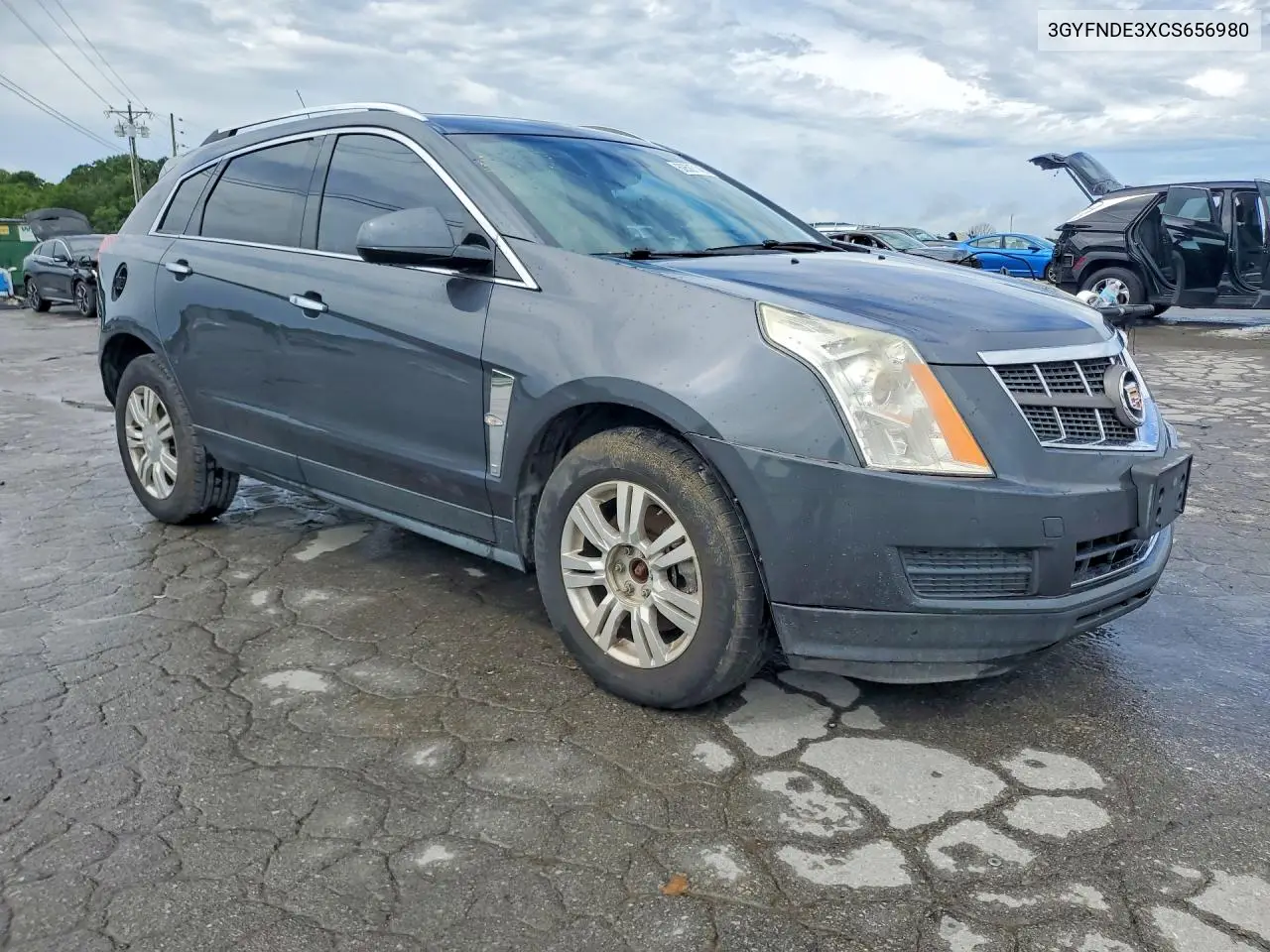 2012 Cadillac Srx Luxury Collection VIN: 3GYFNDE3XCS656980 Lot: 60507146