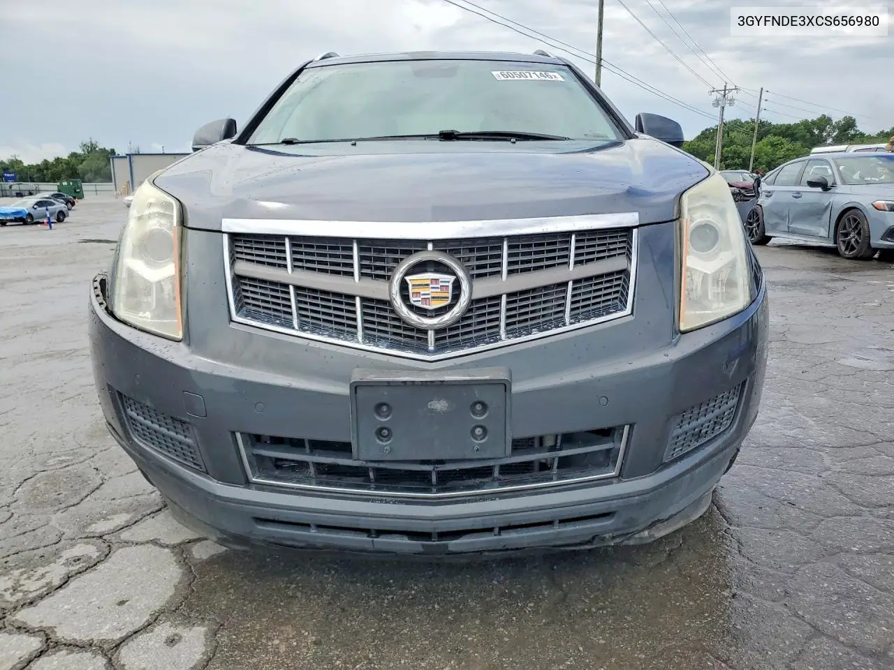 2012 Cadillac Srx Luxury Collection VIN: 3GYFNDE3XCS656980 Lot: 60507146