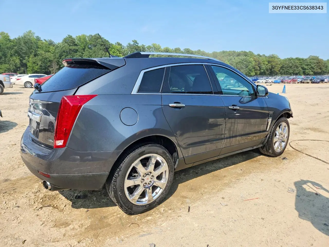 2012 Cadillac Srx Performance Collection VIN: 3GYFNEE33CS638343 Lot: 60579006