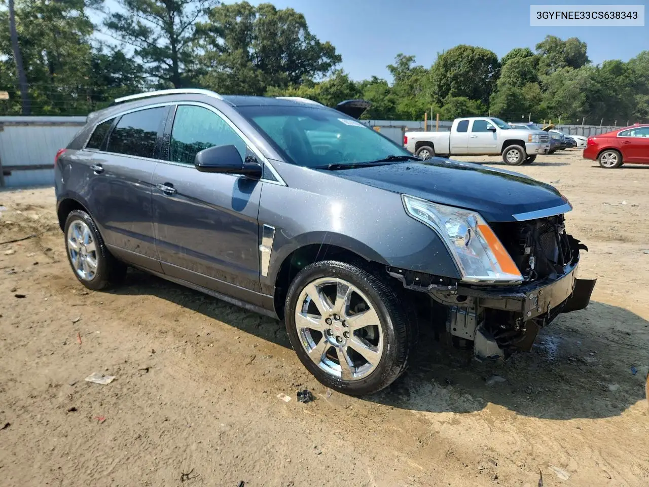 2012 Cadillac Srx Performance Collection VIN: 3GYFNEE33CS638343 Lot: 60579006