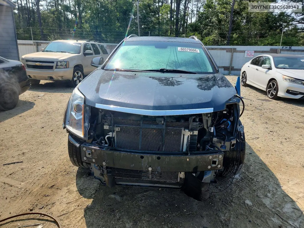2012 Cadillac Srx Performance Collection VIN: 3GYFNEE33CS638343 Lot: 60579006