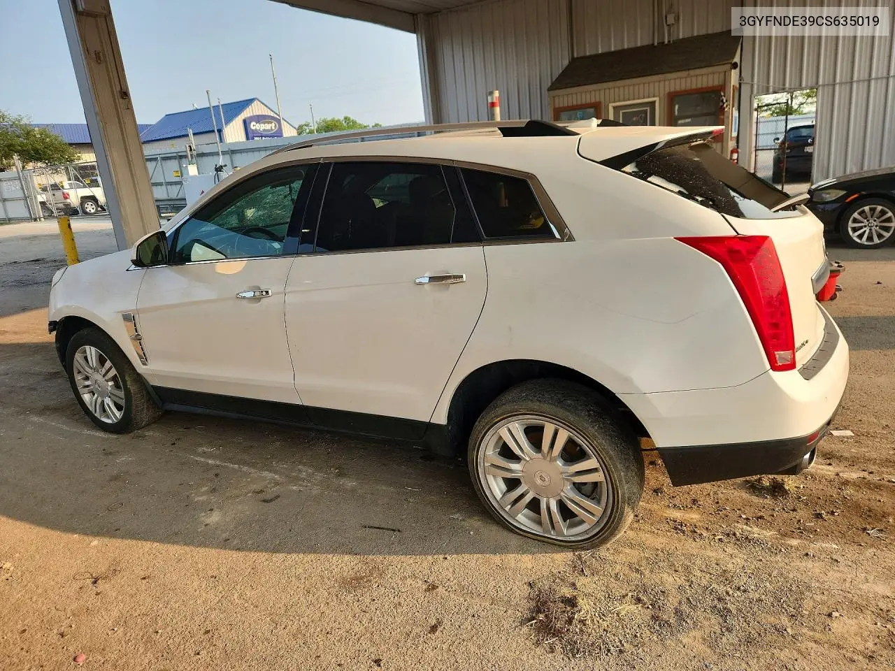 2012 Cadillac Srx Luxury Collection VIN: 3GYFNDE39CS635019 Lot: 60854996