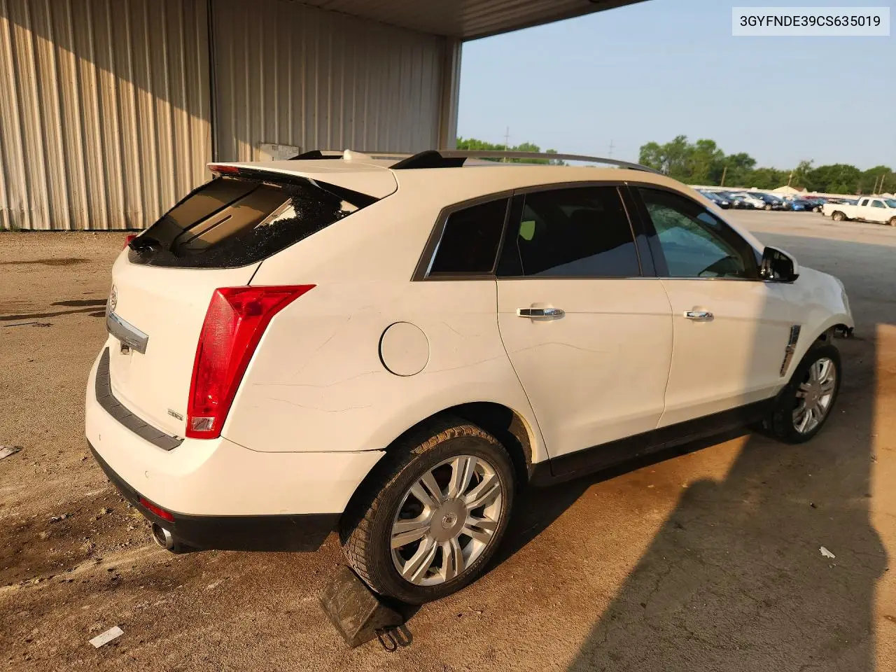 2012 Cadillac Srx Luxury Collection VIN: 3GYFNDE39CS635019 Lot: 60854996