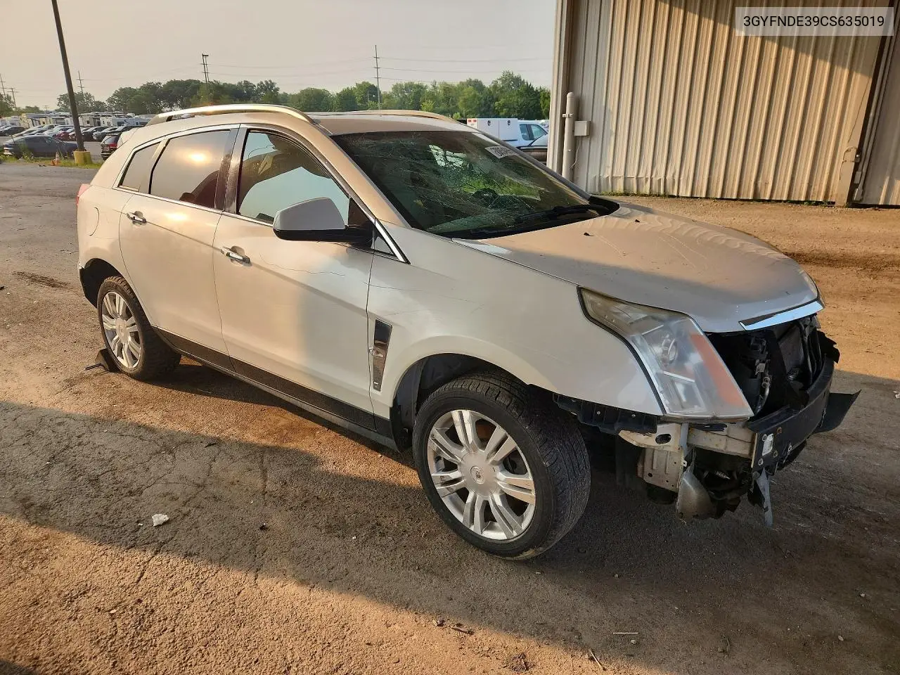 2012 Cadillac Srx Luxury Collection VIN: 3GYFNDE39CS635019 Lot: 60854996