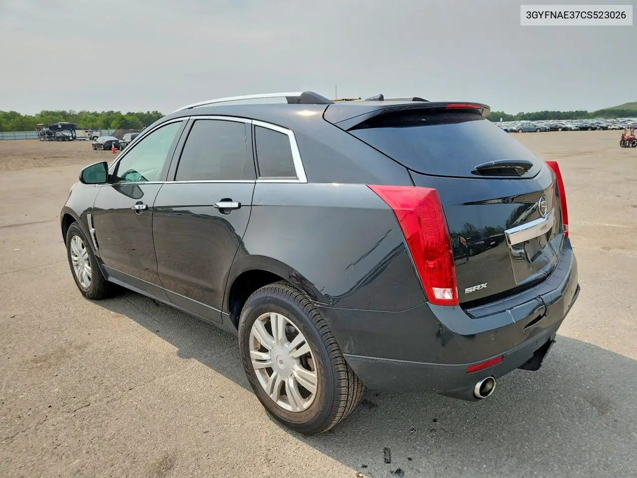 2012 Cadillac Srx Luxury Collection VIN: 3GYFNAE37CS523026 Lot: 60921936