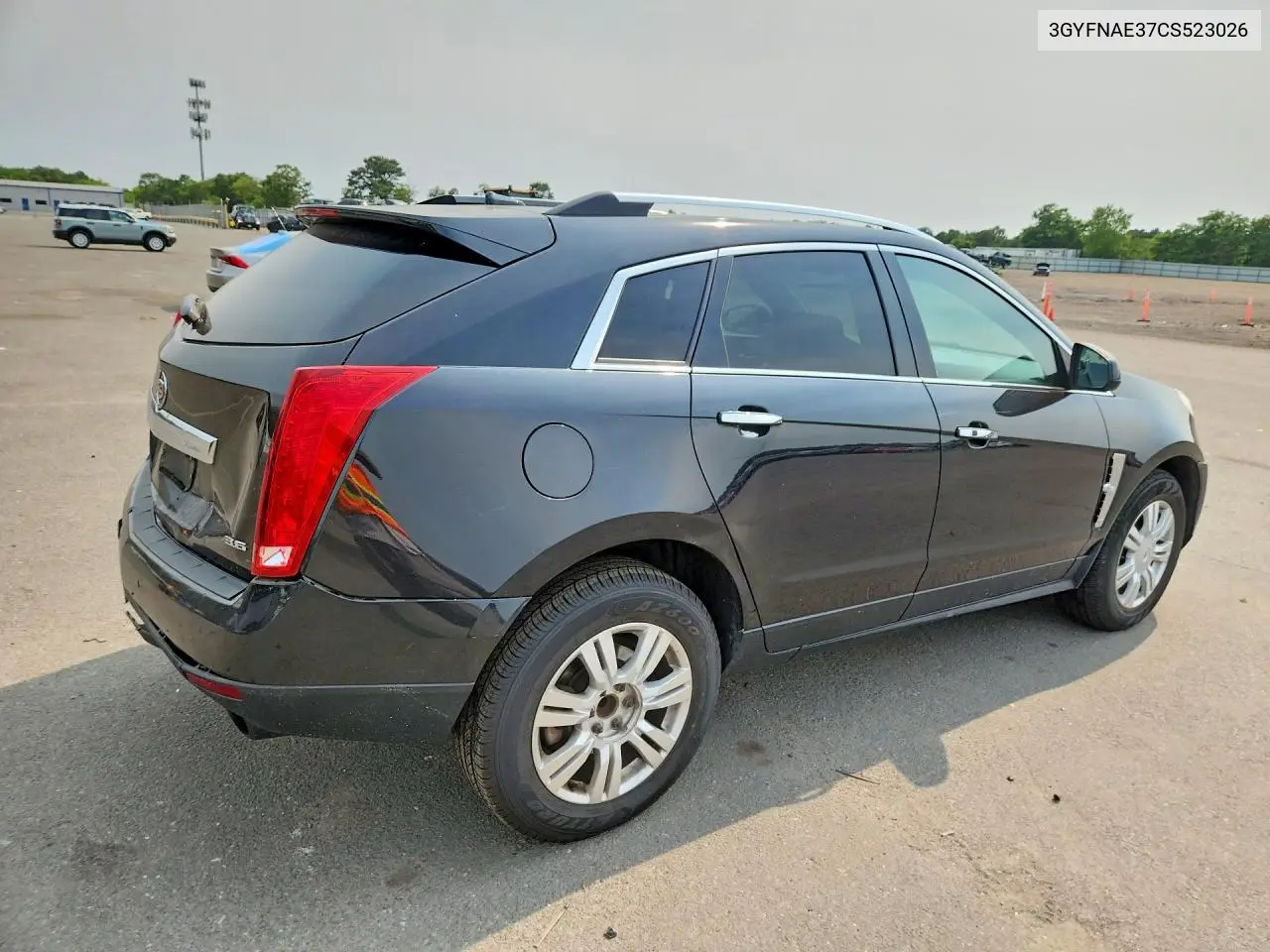 2012 Cadillac Srx Luxury Collection VIN: 3GYFNAE37CS523026 Lot: 60921936