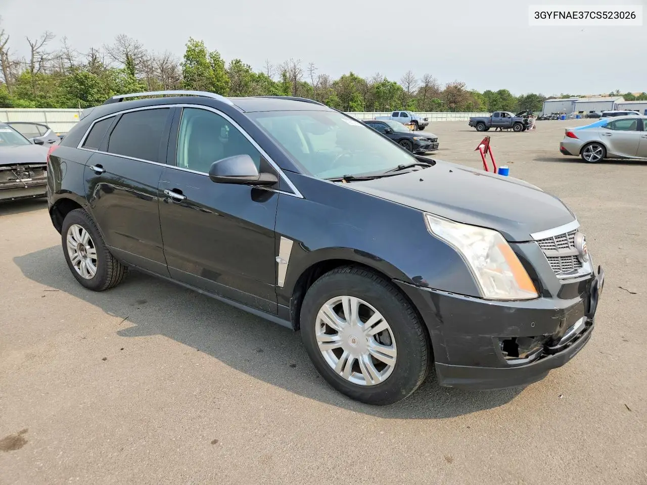 2012 Cadillac Srx Luxury Collection VIN: 3GYFNAE37CS523026 Lot: 60921936