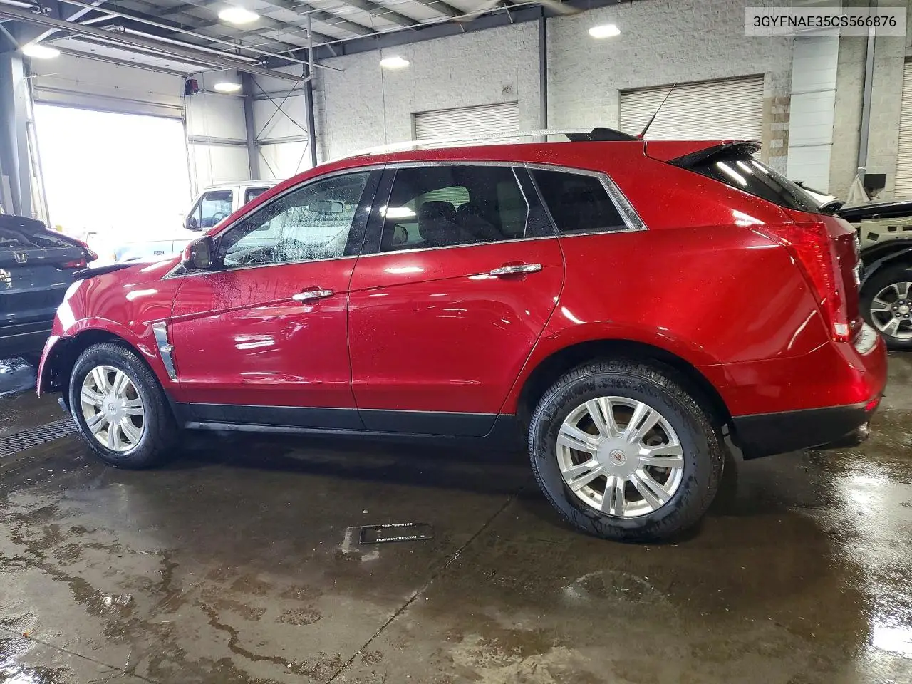 2012 Cadillac Srx Luxury Collection VIN: 3GYFNAE35CS566876 Lot: 60930346