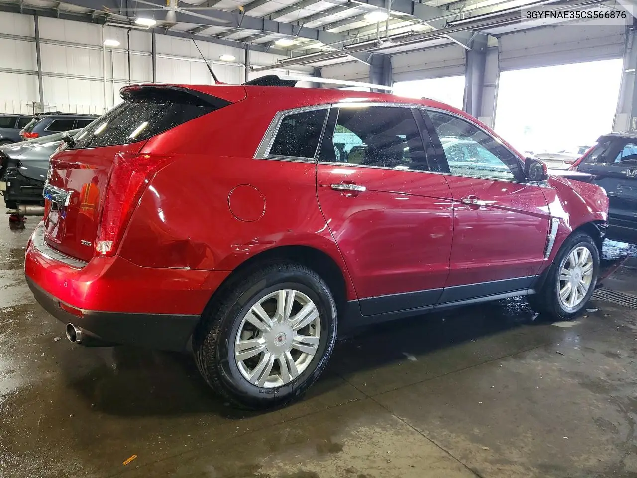 2012 Cadillac Srx Luxury Collection VIN: 3GYFNAE35CS566876 Lot: 60930346