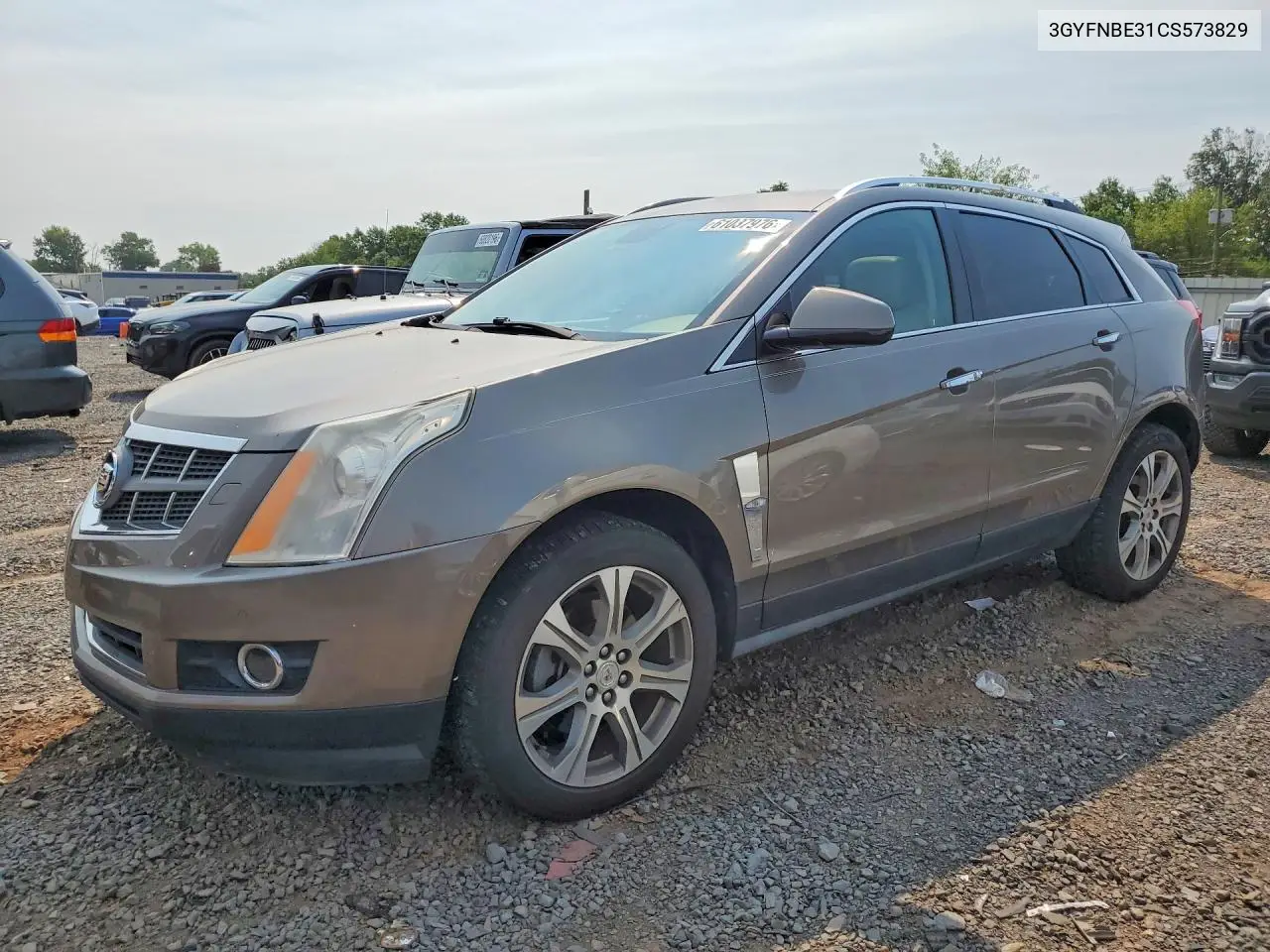 2012 Cadillac Srx Performance Collection VIN: 3GYFNBE31CS573829 Lot: 61037976