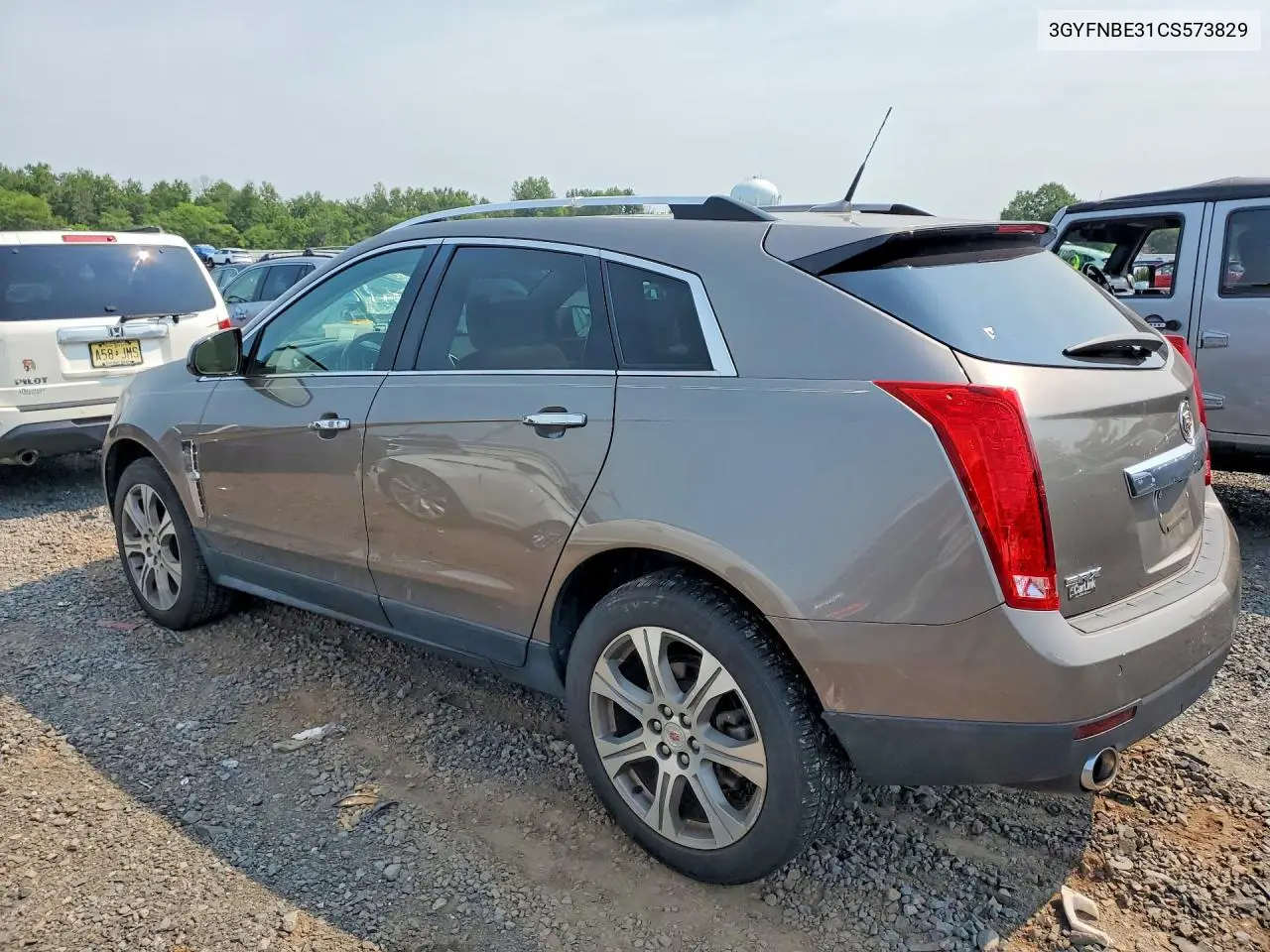 2012 Cadillac Srx Performance Collection VIN: 3GYFNBE31CS573829 Lot: 61037976