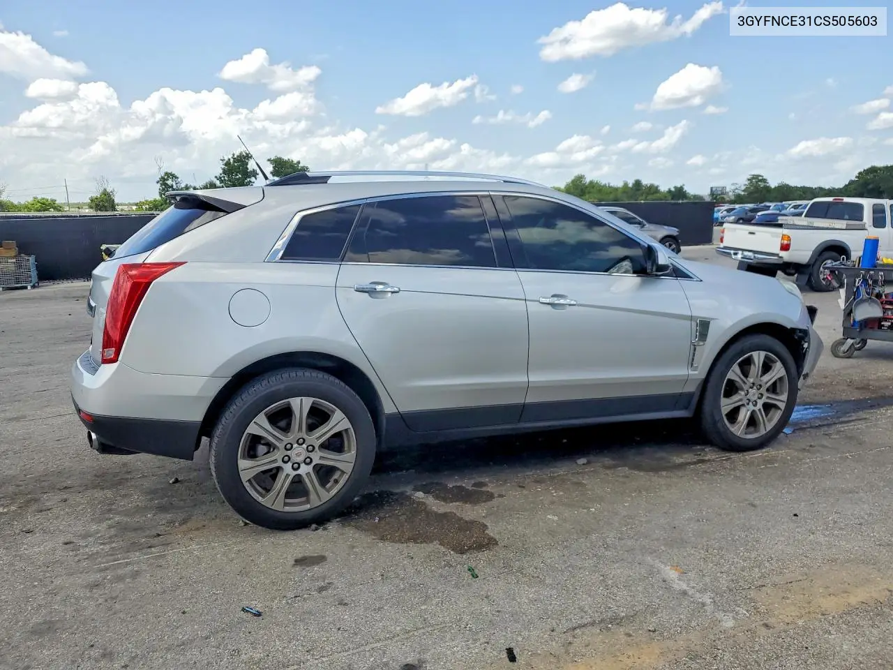 2012 Cadillac Srx Premium Collection VIN: 3GYFNCE31CS505603 Lot: 61055096