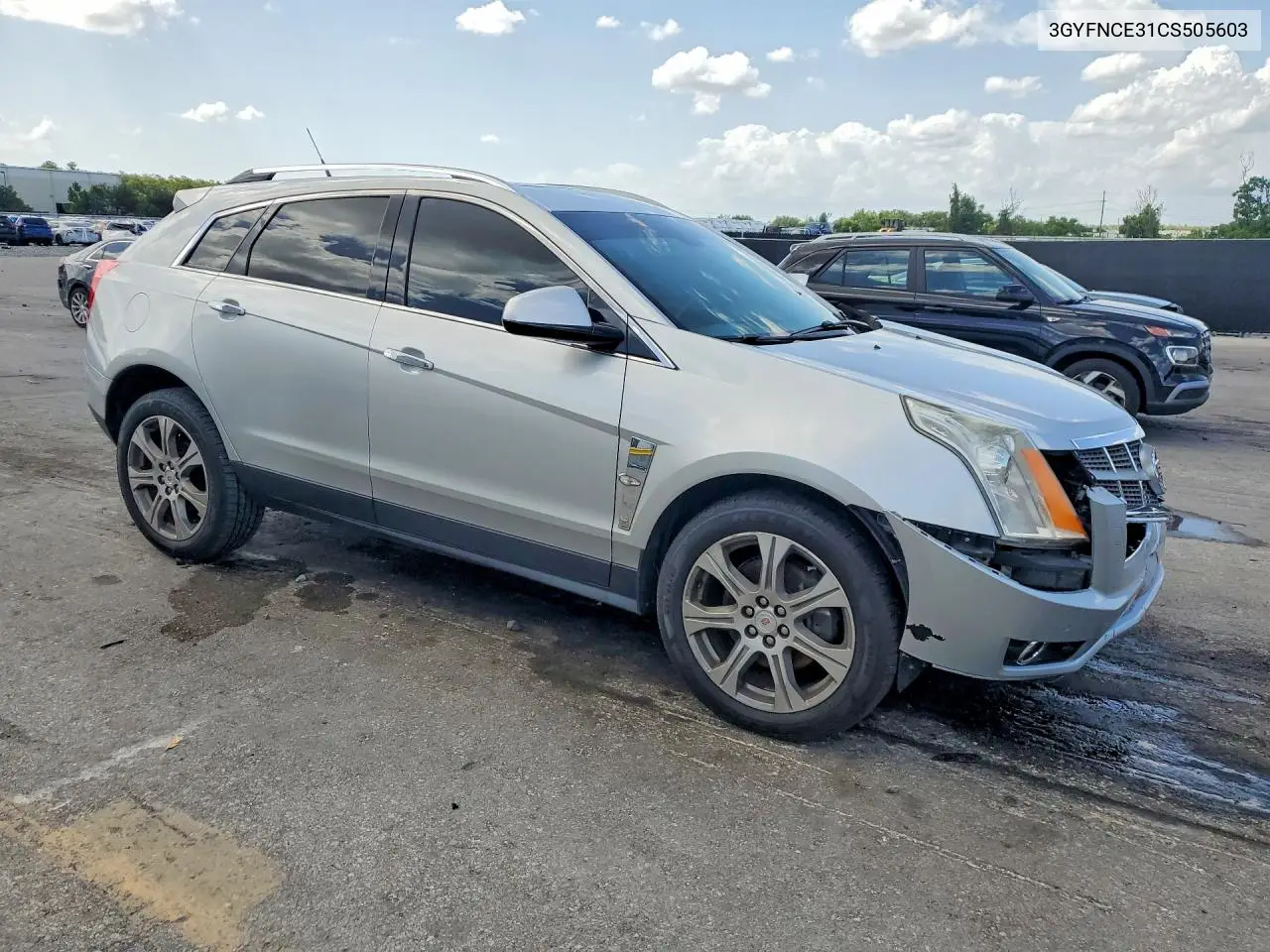 2012 Cadillac Srx Premium Collection VIN: 3GYFNCE31CS505603 Lot: 61055096