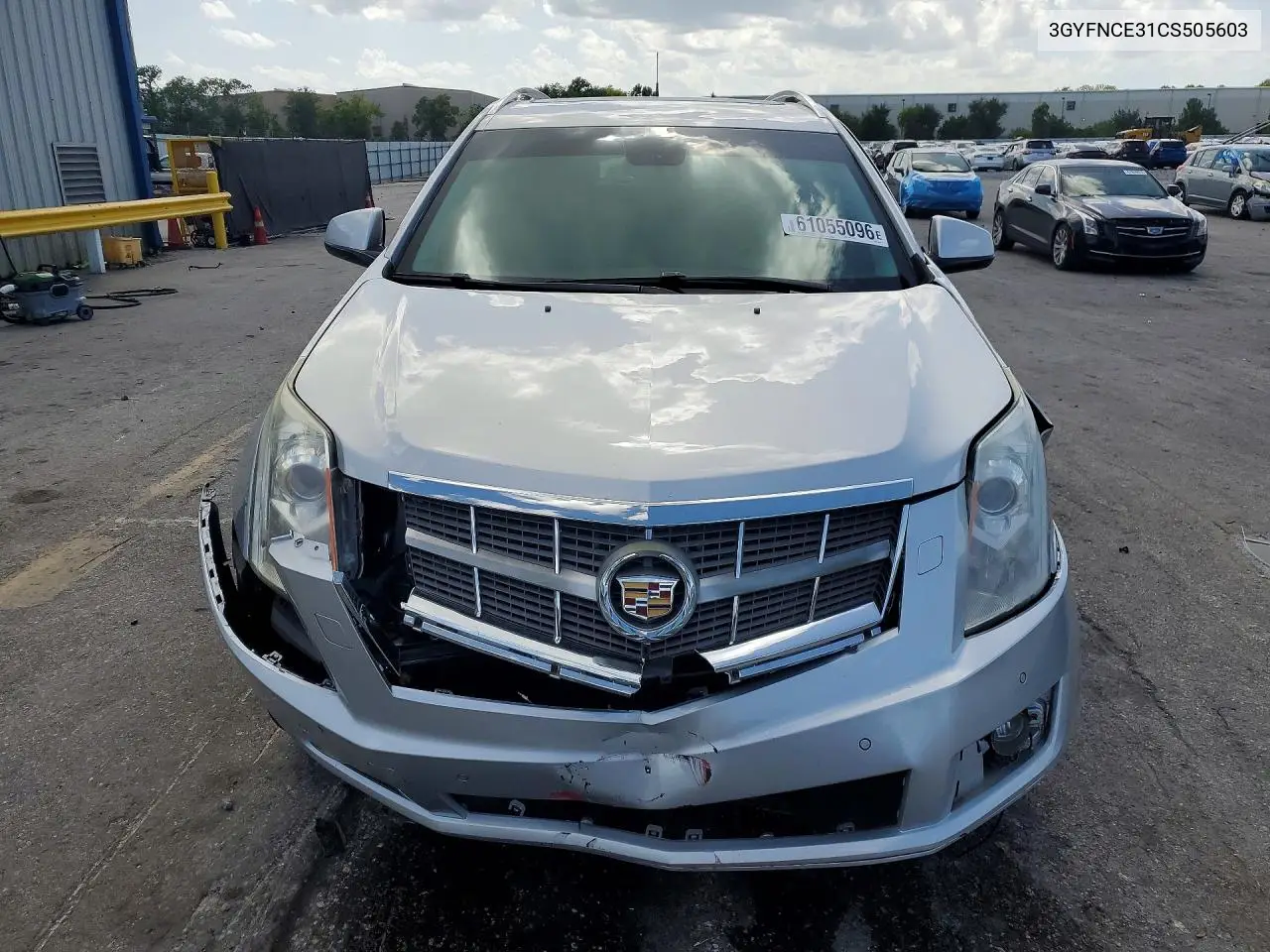 2012 Cadillac Srx Premium Collection VIN: 3GYFNCE31CS505603 Lot: 61055096