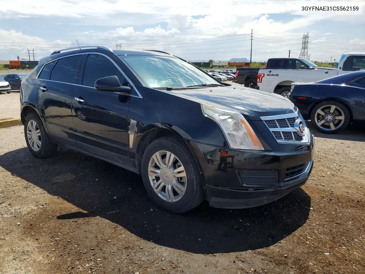 2012 Cadillac Srx Luxury Collection VIN: 3GYFNAE31CS562159 Lot: 61186686
