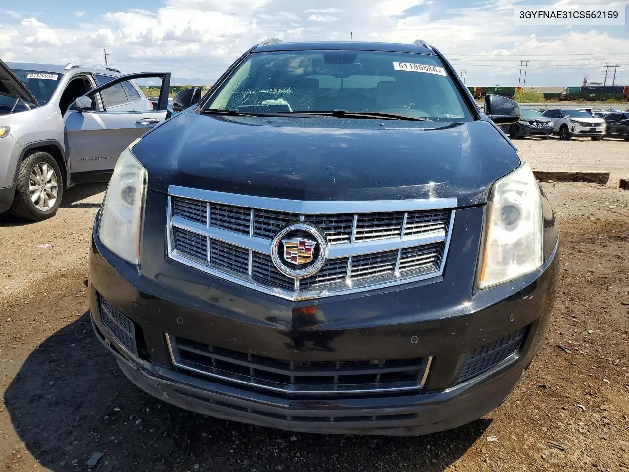 2012 Cadillac Srx Luxury Collection VIN: 3GYFNAE31CS562159 Lot: 61186686