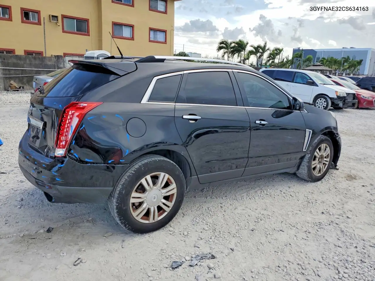 2012 Cadillac Srx Luxury Collection VIN: 3GYFNAE32CS634163 Lot: 61509016