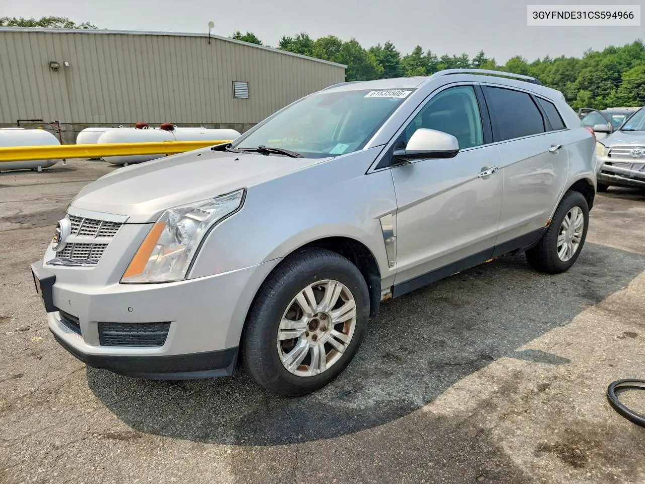 2012 Cadillac Srx Luxury Collection VIN: 3GYFNDE31CS594966 Lot: 61535506