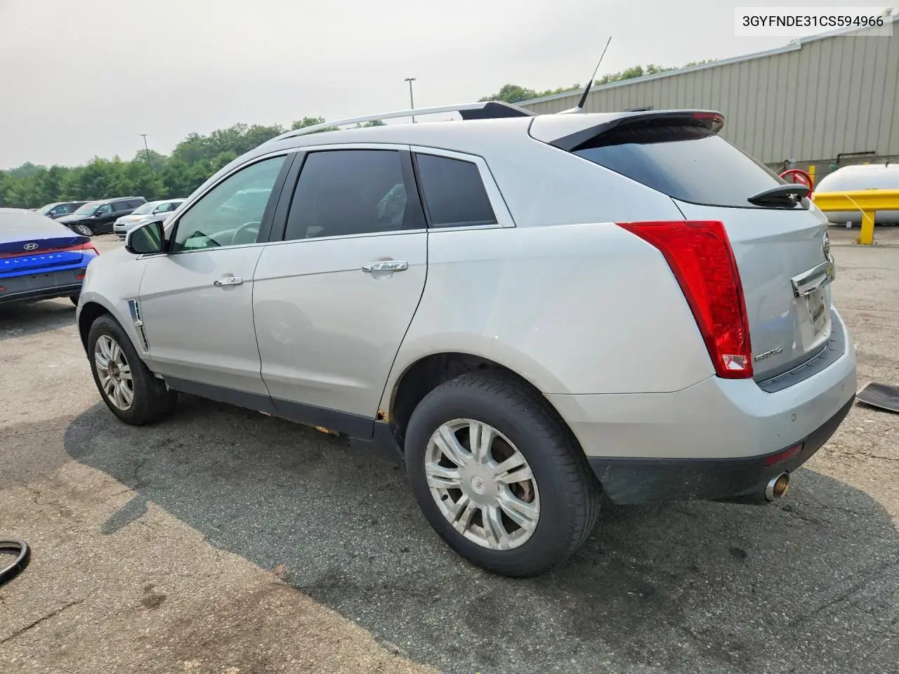 2012 Cadillac Srx Luxury Collection VIN: 3GYFNDE31CS594966 Lot: 61535506