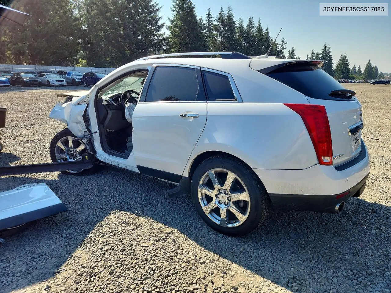 2012 Cadillac Srx Performance Collection VIN: 3GYFNEE35CS517085 Lot: 61796286