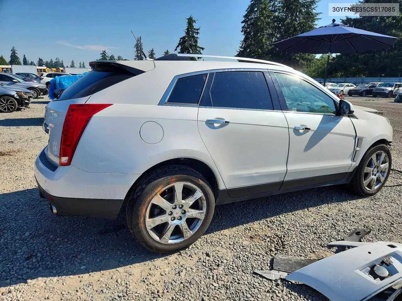 2012 Cadillac Srx Performance Collection VIN: 3GYFNEE35CS517085 Lot: 61796286