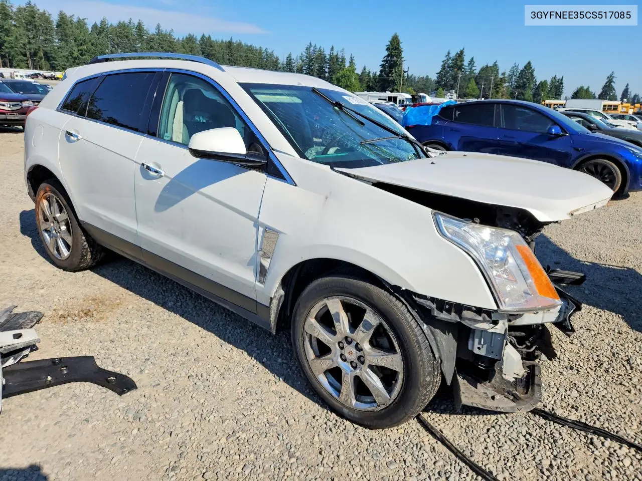 2012 Cadillac Srx Performance Collection VIN: 3GYFNEE35CS517085 Lot: 61796286
