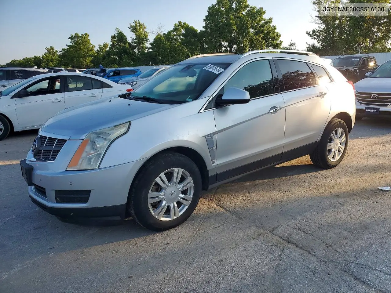 2012 Cadillac Srx Luxury Collection VIN: 3GYFNAE30CS516130 Lot: 61984976