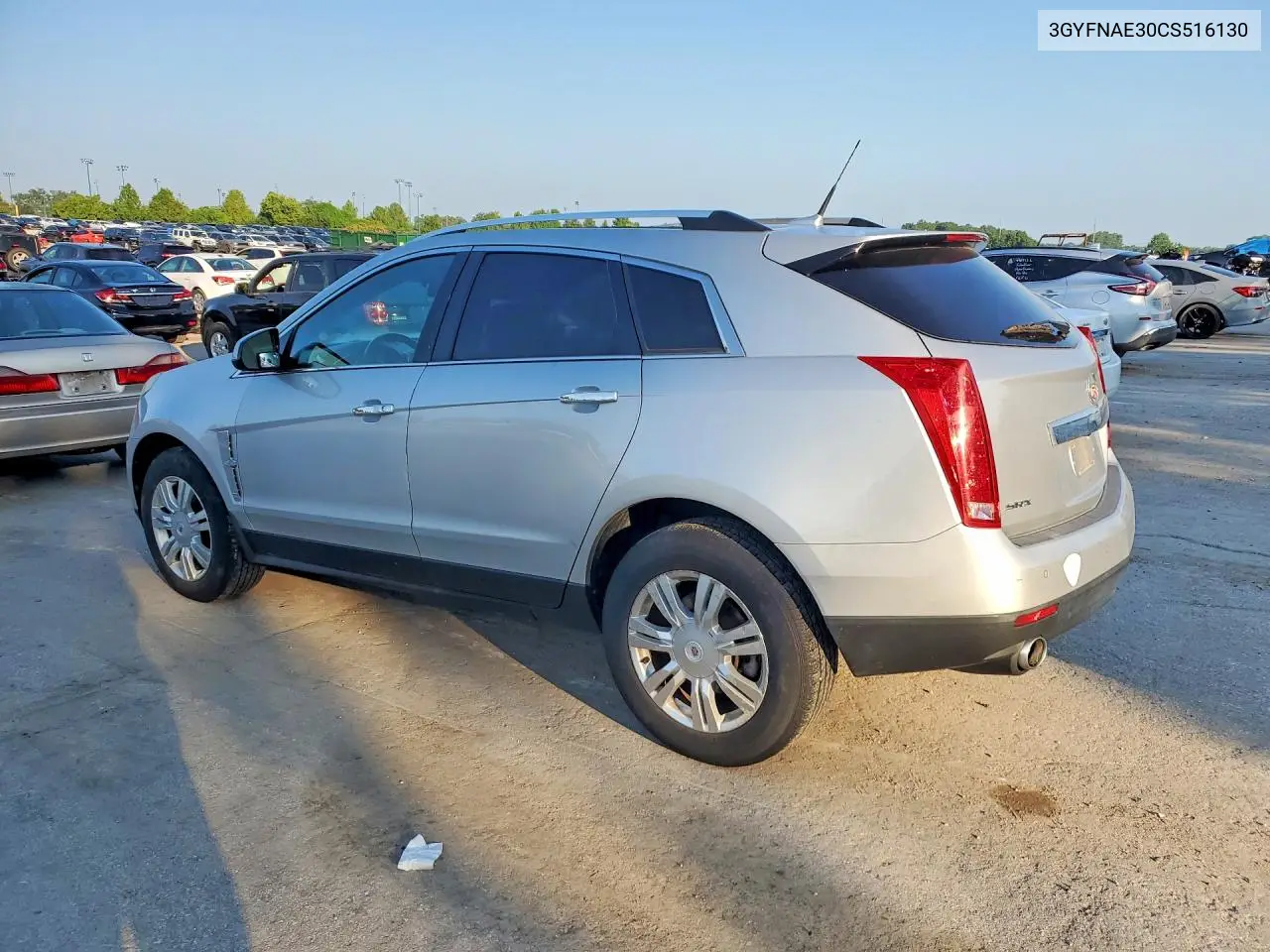 2012 Cadillac Srx Luxury Collection VIN: 3GYFNAE30CS516130 Lot: 61984976