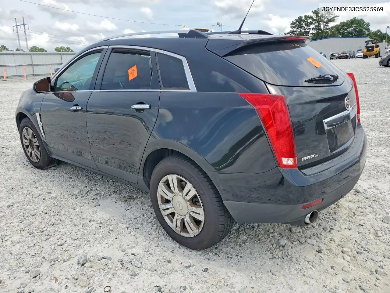 2012 Cadillac Srx Luxury Collection VIN: 3GYFNDE33CS525969 Lot: 62001716