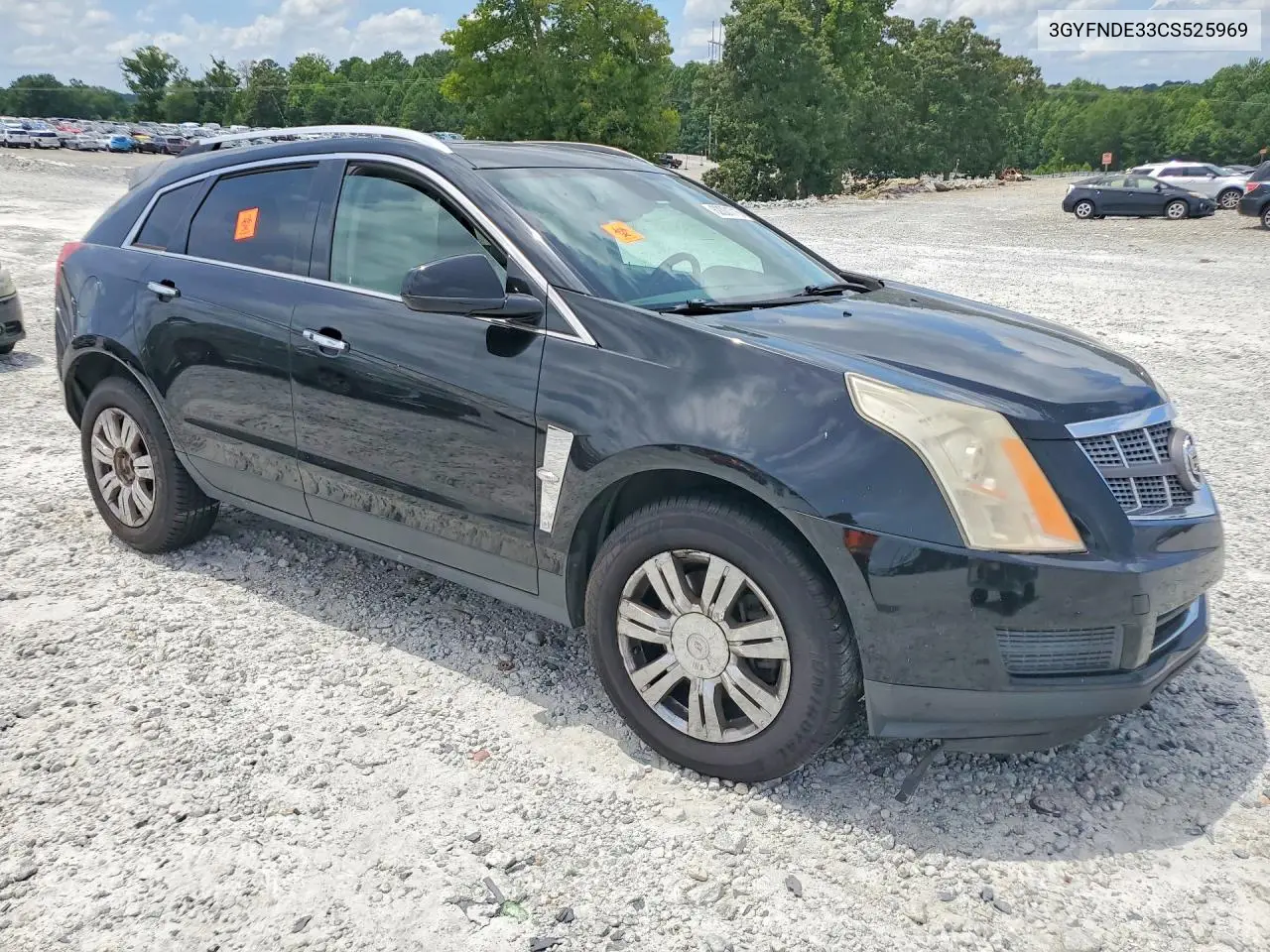 2012 Cadillac Srx Luxury Collection VIN: 3GYFNDE33CS525969 Lot: 62001716