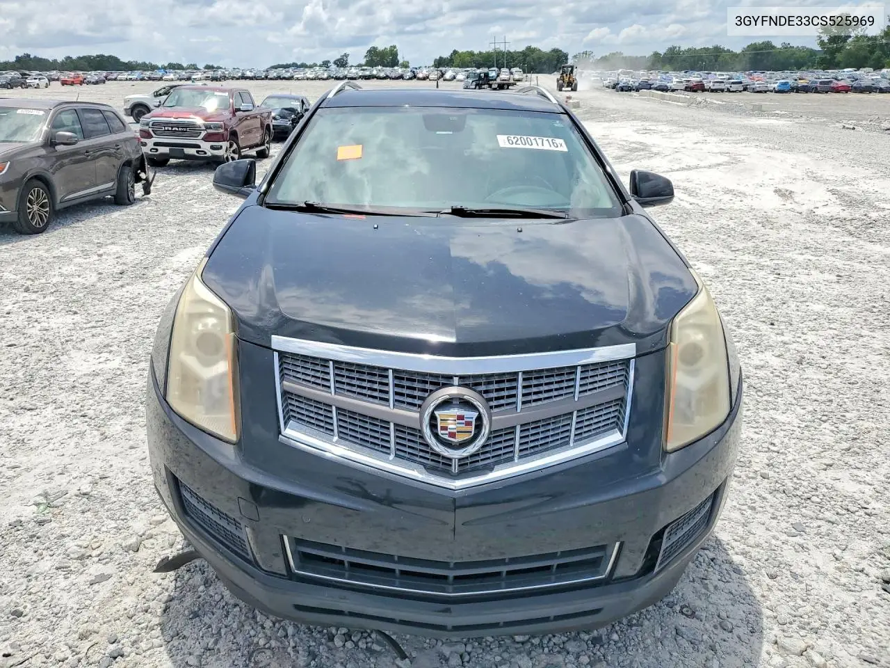 2012 Cadillac Srx Luxury Collection VIN: 3GYFNDE33CS525969 Lot: 62001716